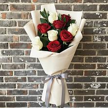 Букет цветов из:  Розы в Чесноковка