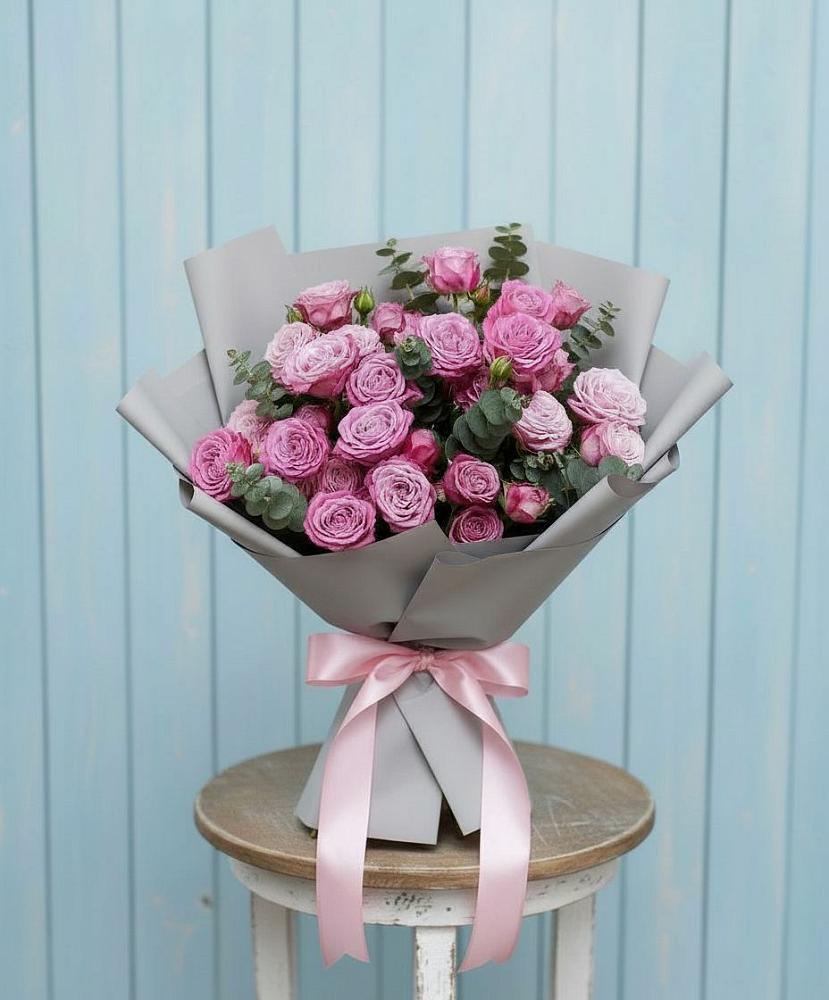 Букет цветов из: Розы в Чесноковка