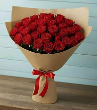 Букет Красные розы Милано в Чесноковка