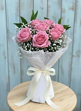 Букет цветов из:  Розы в Чесноковка