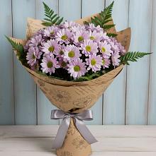 Букет цветов из:  Хризантемы в Чесноковка