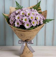 Букет цветов из:  Хризантемы в Чесноковка
