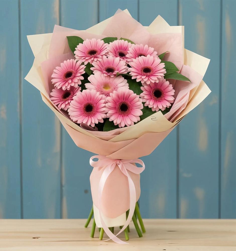 Букет цветов из: Герберы в Чесноковка