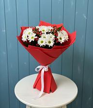 Букет цветов из:  Хризантемы в Чесноковка