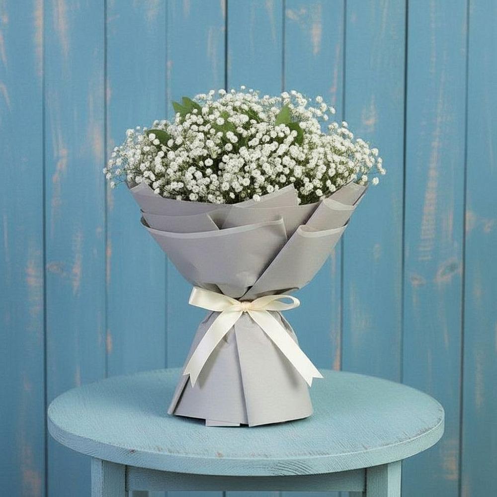 Букет цветов из: Гипсофила в Чесноковка