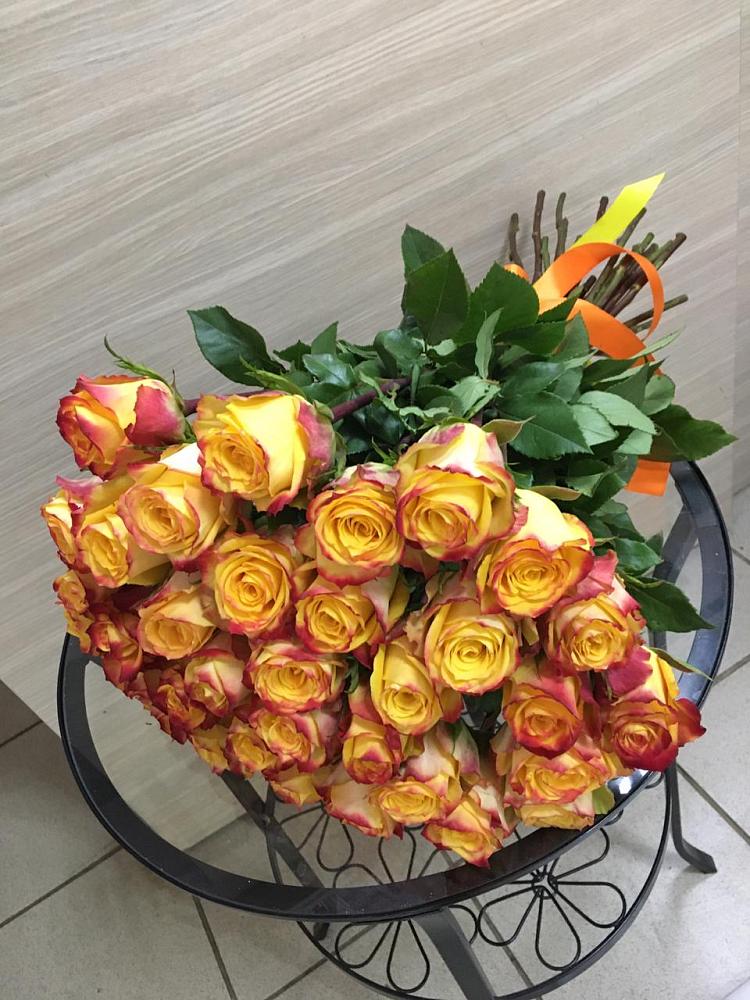 Букет Желтые розы в Чесноковка