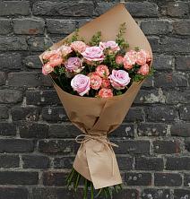 Букет цветов из:  Розы в Чесноковка