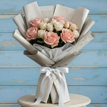 Букет цветов из:  Розы в Чесноковка