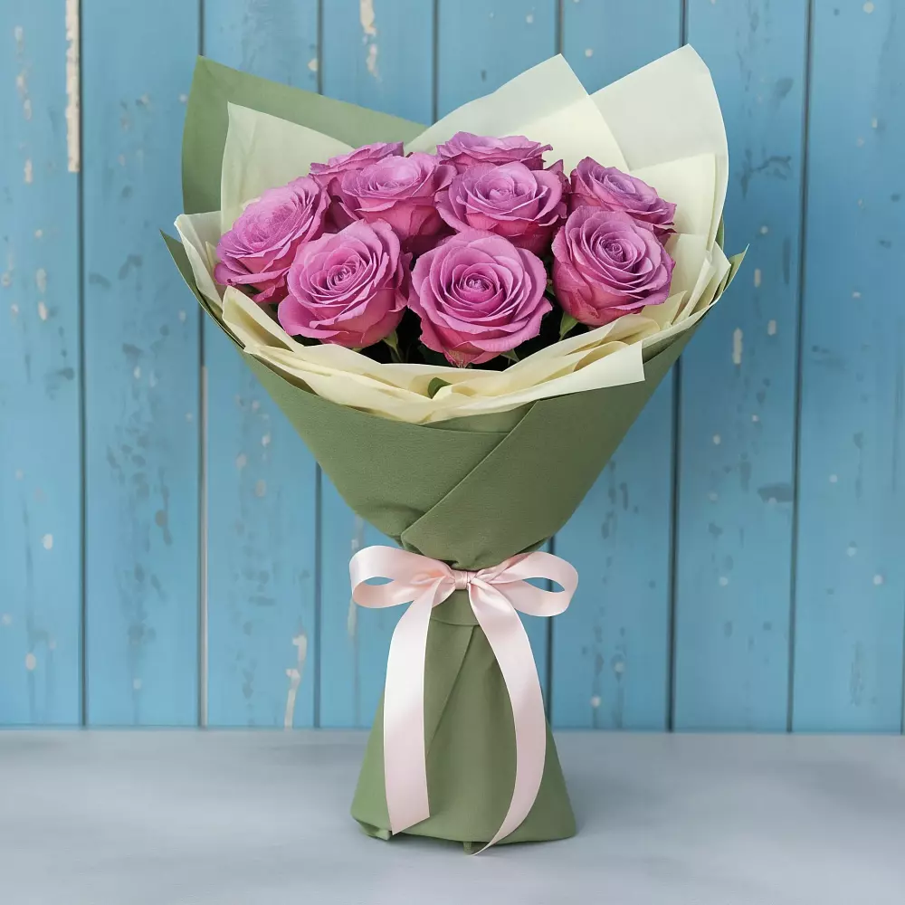 Букет Розы Фёрст Леди в Чесноковка