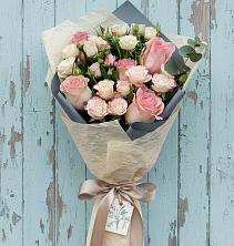 Букет цветов из:  Розы в Чесноковка