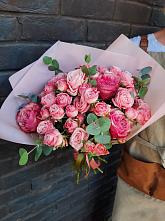 Букет цветов из:  Розы в Чесноковка