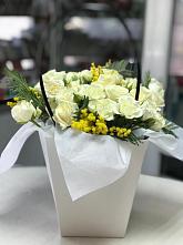 Цветочная композиция из Розы  в Чесноковка