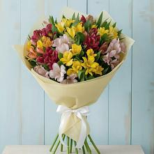 Букет цветов из:  Альстромерии #REPLACE_PRED# Чесноковка