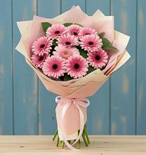Букет цветов из:  Герберы в Чесноковка